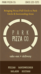 Mobile Screenshot of parkpizzaparkcircle.com